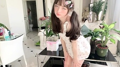Hot Japanese Babe Doing Solo Masturbation