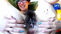 Zanderstormx's Beauty Hairy Pussy And Pikachu Together