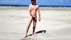 Danish Beach Wank - Denis Matern