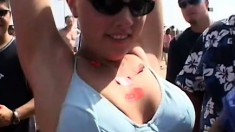 These wild babes love to have a good time and to show off their boobs